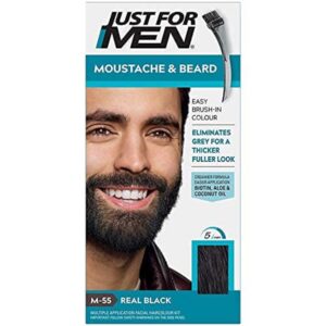 Just For Men – czarny żel koloryzujący do brody, wąsów, baków M55