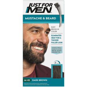 Just For Men – ciemny brąz żel koloryzujący do brody, wąsów, baków M45
