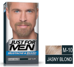 Just For Men – jasny blond żel koloryzujący do brody, wąsów, baków